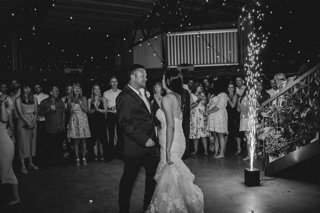 Narrows landing cold spark bride groom first dance sparkular