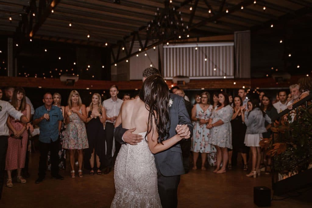 Narrows landing wedding dj hire couples first dance