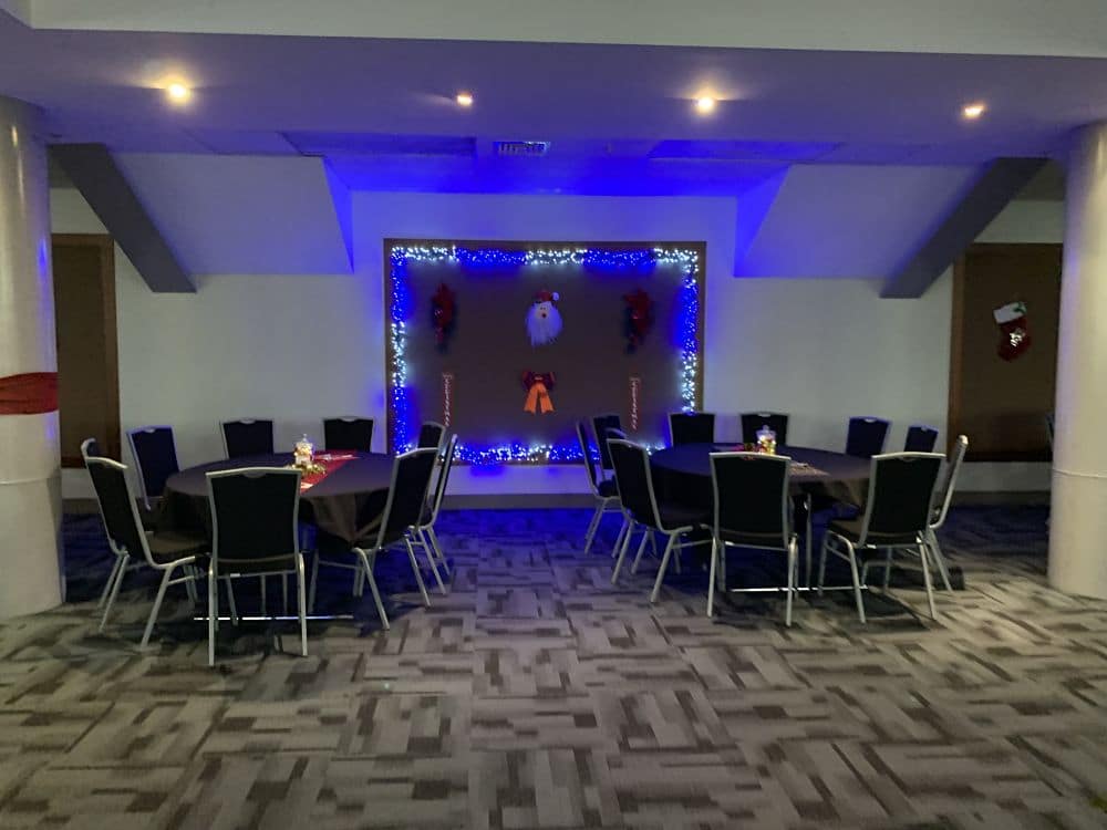 FMG Waikato Stadium - Guest Tables in Bronze Lounge