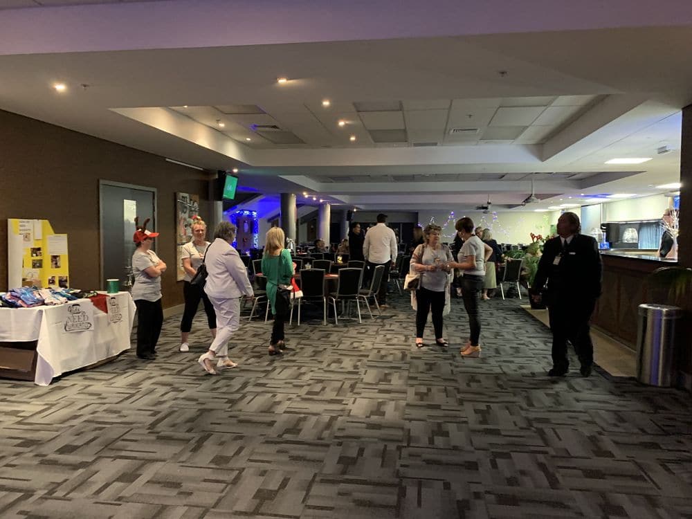 FMG Waikato Stadium - Guests arriving in Bronze Lounge