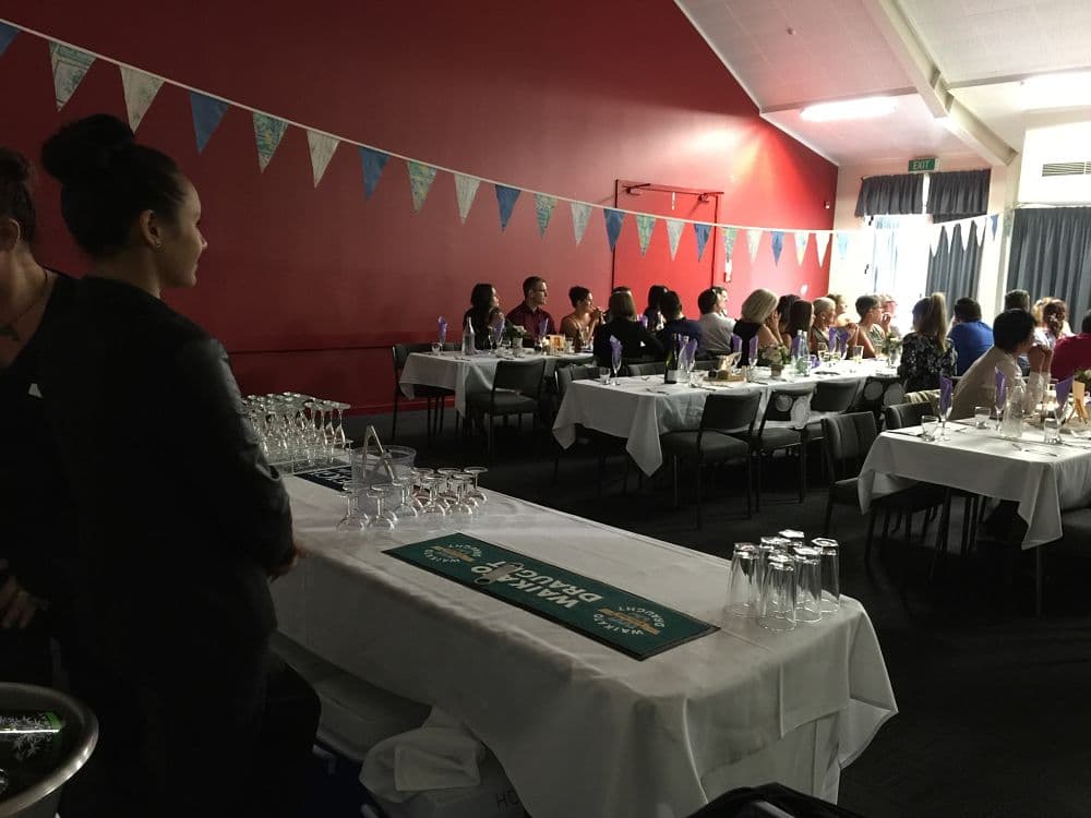 Hamilton Gardens Pavilion - Chartwell Room Bar Staff and Guests