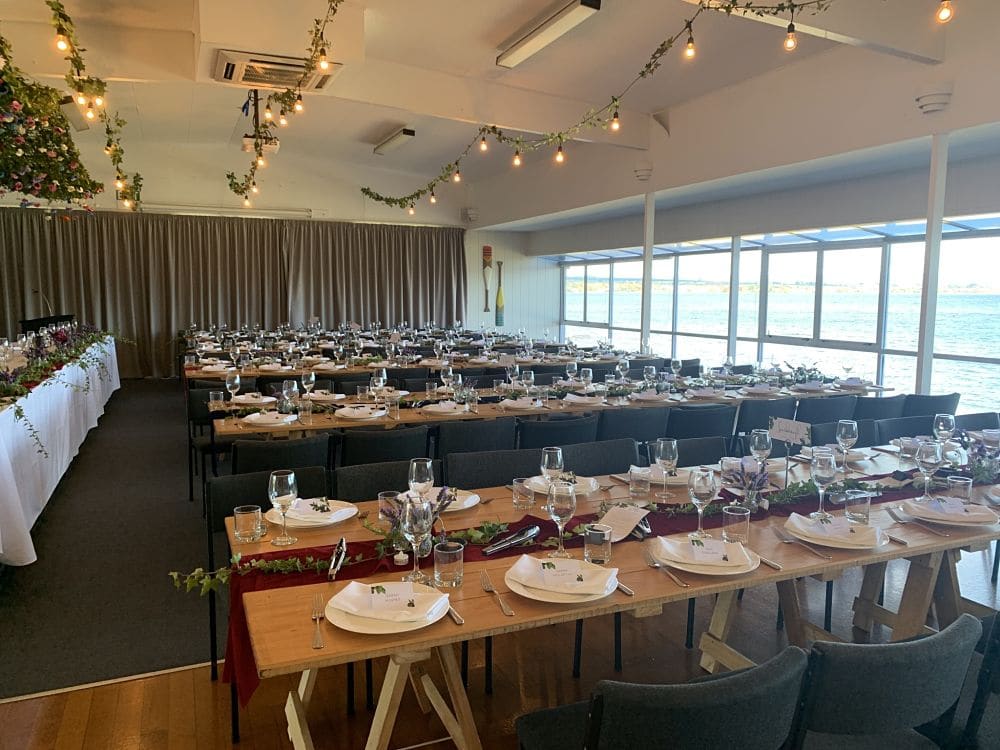 Lake Taupo Yacht Club - Wedding reception