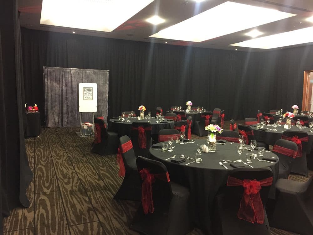 Novotel Hamilton Tainui - Photo Booth Set Up in Union Function Room