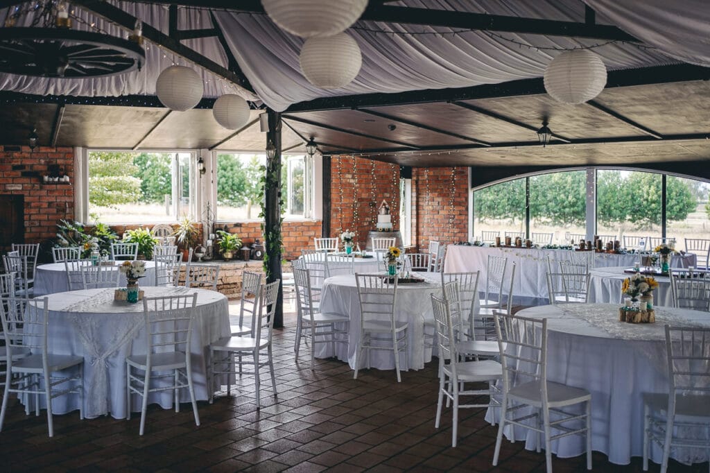 Rosenvale - Te Awamutu - Wedding Reception Table Setting