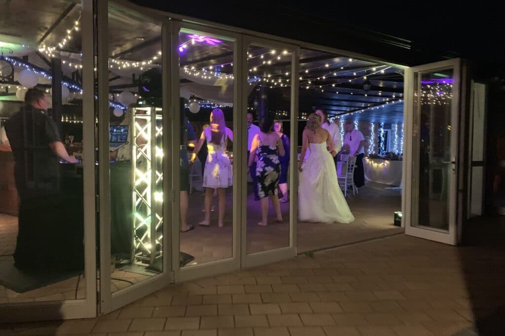 Rosenvale - DJ with wedding guests on Dance Floor