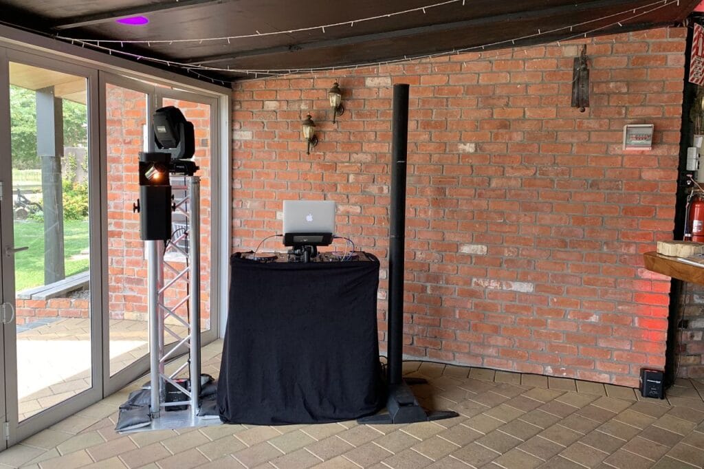 Rosenvale - Te Awamutu - DJ Equipment including Disco Lights