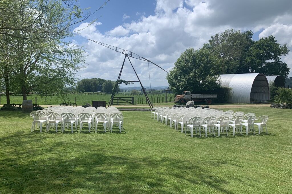 Rosenvale - Te Awamutu - Wedding Ceremony Setting