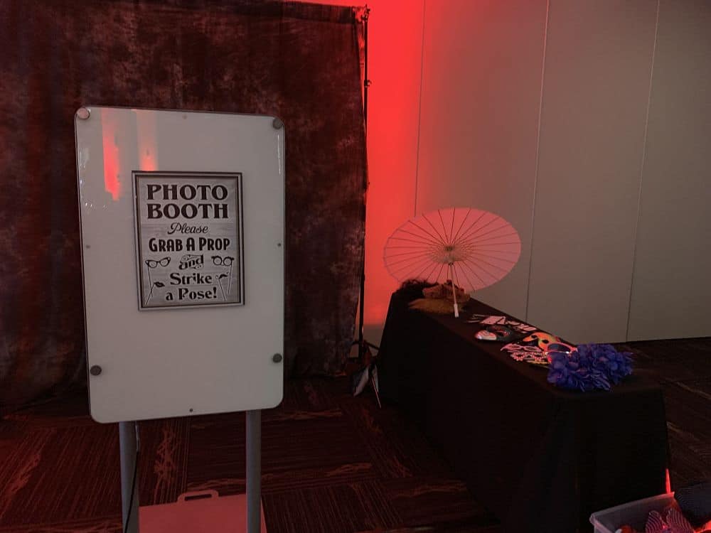 SkyCity Hamilton - Waikato Function Room - photo booth set up