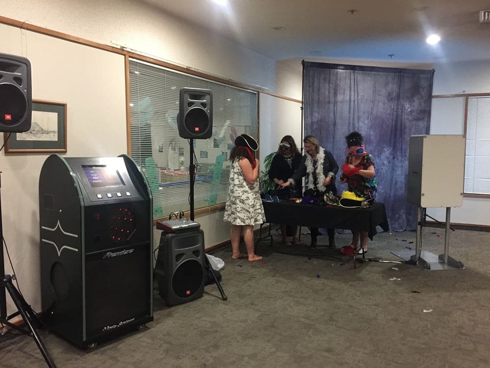 The Distinction Hotel Hamilton - Digital Juke Box and Guests using Photo Booth in Conference Room 4