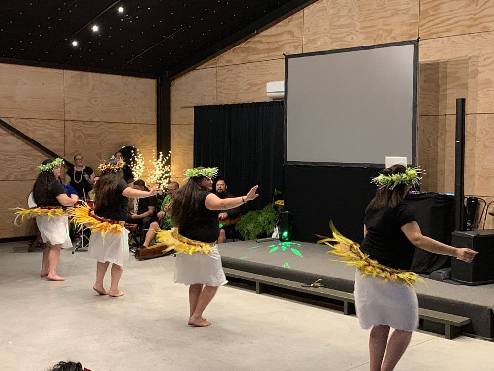 The Grain Exchange - Island Dancers entertaining Corporate event