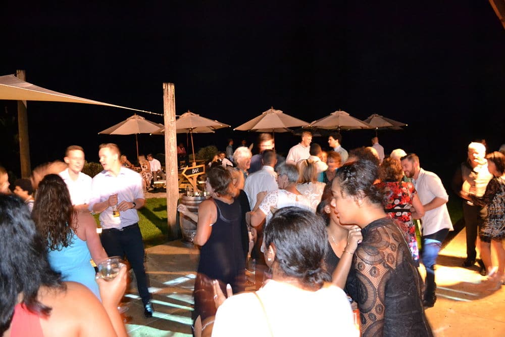 The Red Barn - Guests dancing