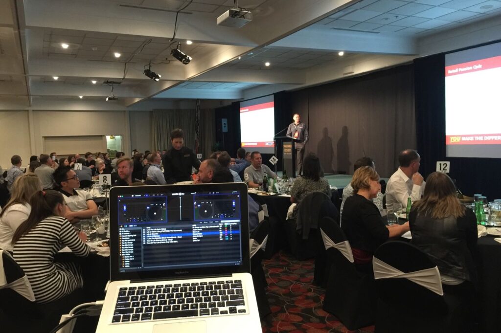 Wairakei Resort Taupo - Repco Staff Conference Presentation in Conference Room