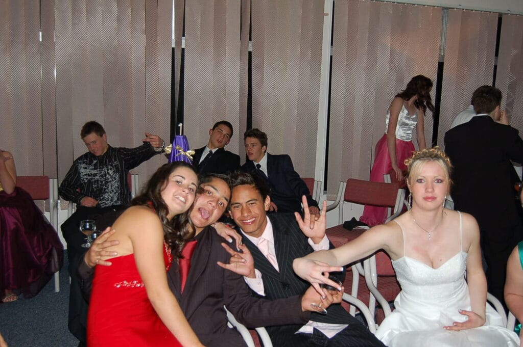 Whangamata Golf Club - Students seat at the ball