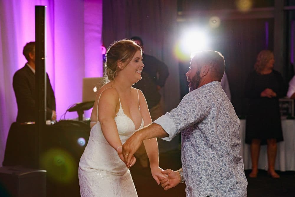 Awapuni Racing Function Centre - Bride dancing with guests