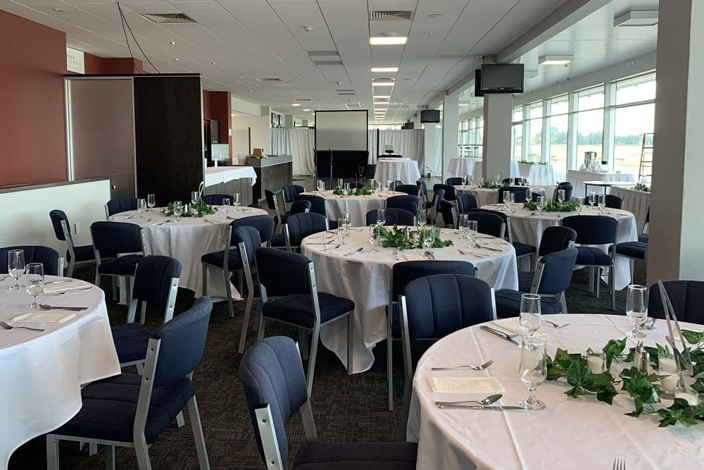 Awapuni Racing Function Centre - Wedding table setting