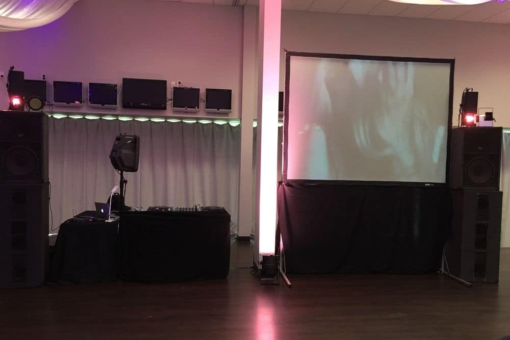 Awapuni Racing Function Centre - Nga Tawa Ball - DJ Equipment with Giant Video Screen