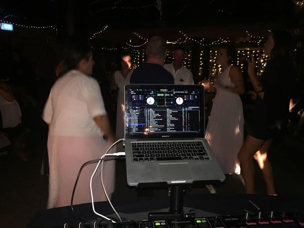 Crab Farm Winery - Guests dancing at wedding reception