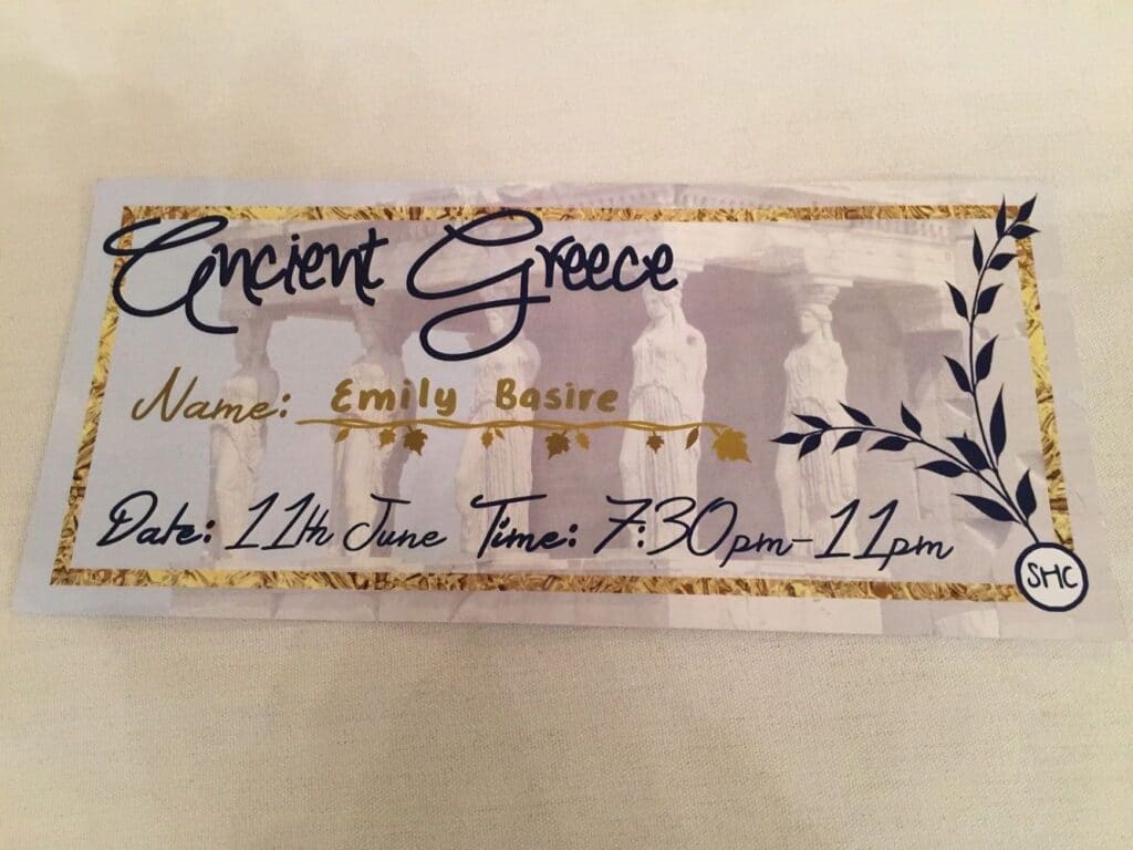 Hawkes Bay Racing Centre - Ticket to Sacred Heart College Napier School Ball in The Chevel Room