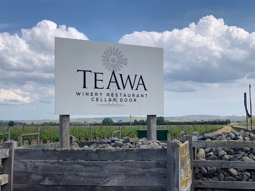 Te Awa Winery - Signage