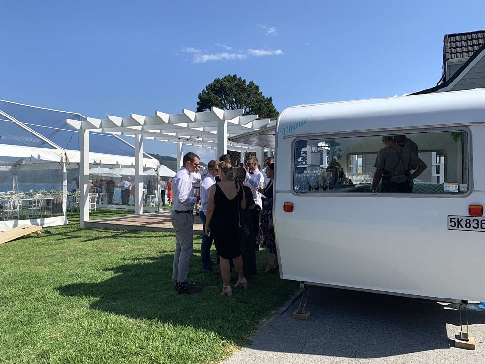 Orua Beach House - The Drinks caravan